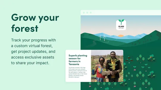 Ecologi: Plant Trees per Sale screenshot