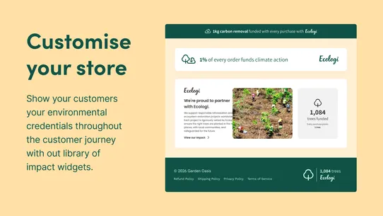 Ecologi: Plant Trees per Sale screenshot