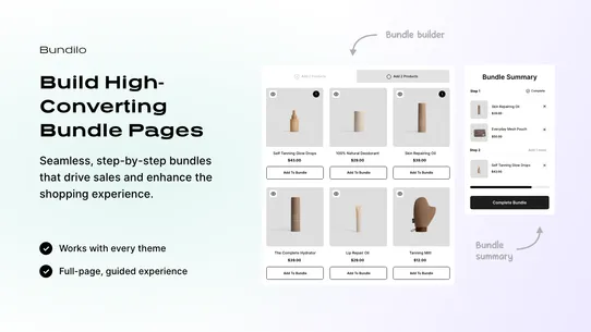 Bundilo: Bundle Builder screenshot