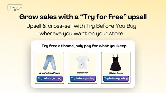 Tryon: Try Before You Buy screenshot