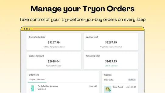 Tryon: Try Before You Buy screenshot