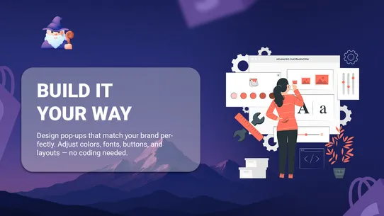 Popup Wizard screenshot