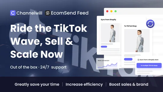 EcomSend Feed for TikTok Shop screenshot