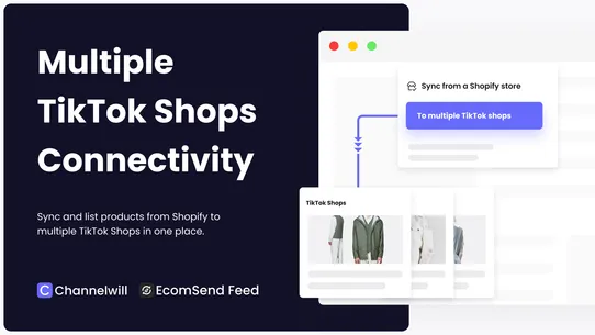 EcomSend Feed for TikTok Shop screenshot