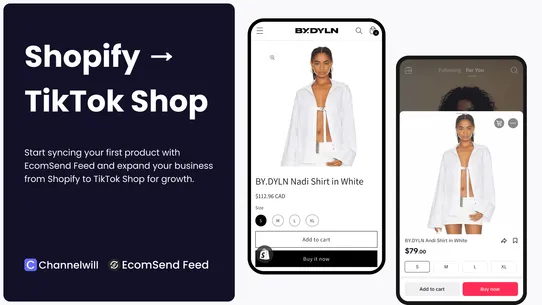 EcomSend Feed for TikTok Shop screenshot