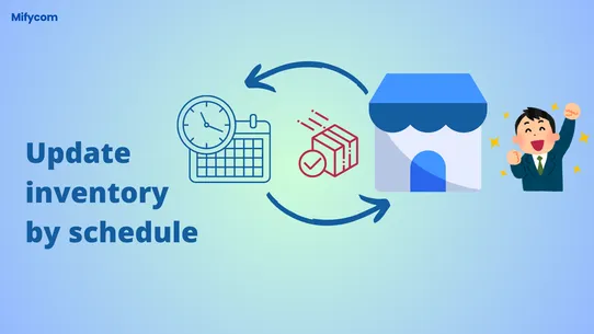 Mify Inventory Update Schedule screenshot