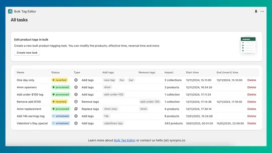 QuantumTagger: Bulk Tag Editor screenshot