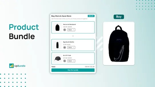 UpBundle Buy X Get Y BOGO Gift screenshot