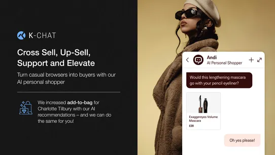 K‑Chat AI Chatbot for Fashion screenshot