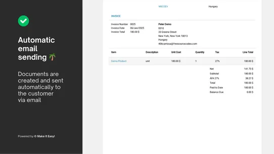 Invoice Ninja | Integration screenshot