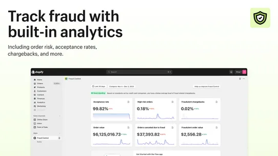 Fraud Control screenshot