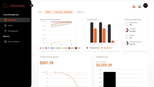 ClearSale Fraud Protection screenshot