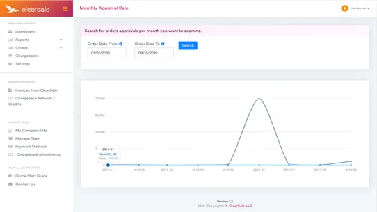 ClearSale Fraud Protection screenshot