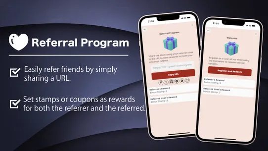 MF Stamp – Loyalty &amp; Referrals screenshot