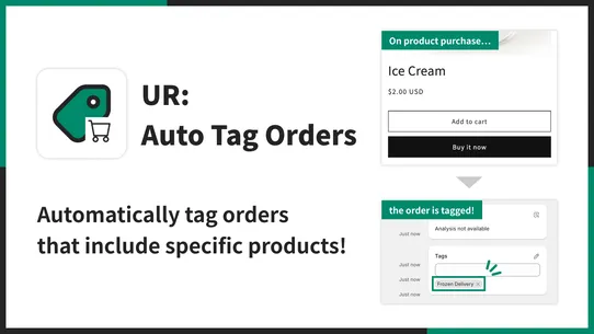 UR: Auto Tag Orders screenshot