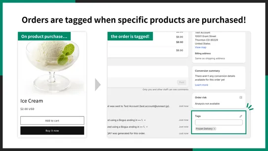 UR: Auto Tag Orders screenshot