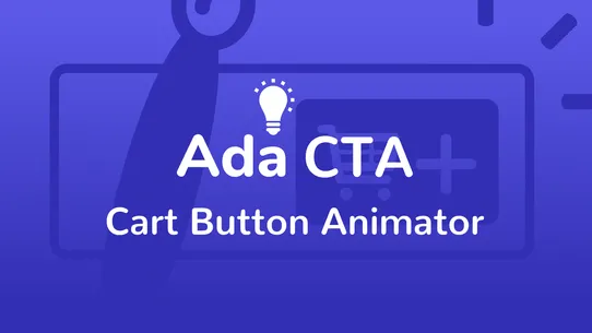 Ada CTA: Cart Button Animation screenshot