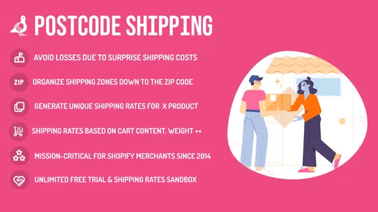 Postcode Shipping Rates screenshot