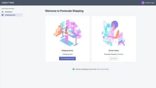 Postcode Shipping Rates screenshot