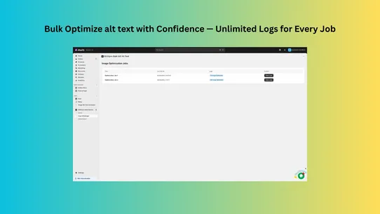 Alt Text Optimizer with Backup screenshot