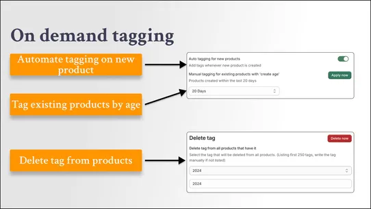 New In | Auto Tag Manager screenshot