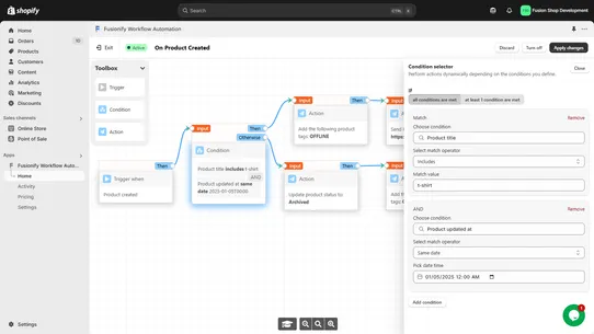 Fusionify Workflow Automation screenshot