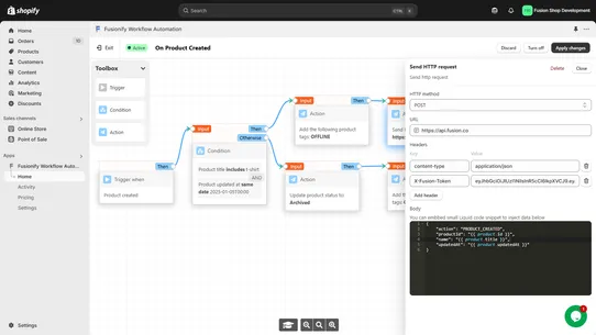 Fusionify Workflow Automation screenshot