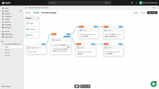 Fusionify Workflow Automation screenshot