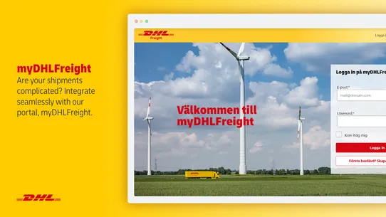 DHL eCom Sweden screenshot