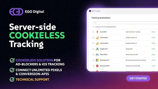 EGO Cookieless Tracking screenshot
