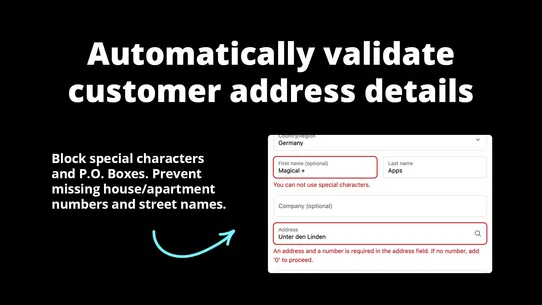 Address Ninja ‑ Validator screenshot