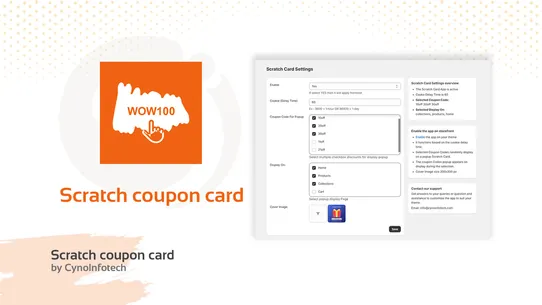 CI Scratch Coupon Card screenshot