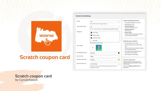 CI Scratch Coupon Card screenshot
