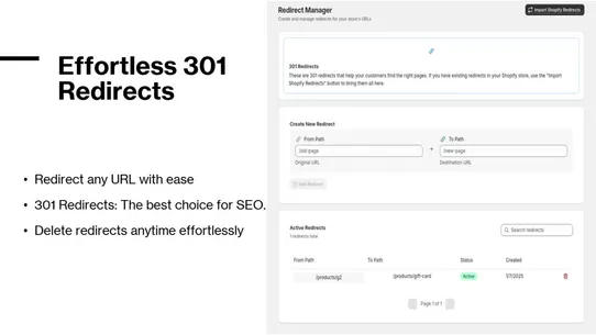 Seo Wizard ‑ 404 Redirect screenshot