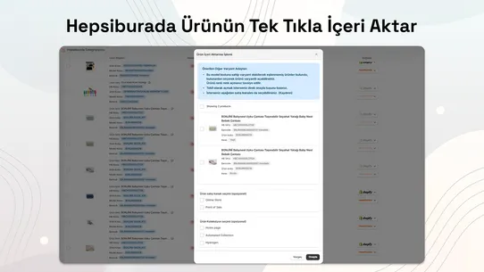 Hepsiburada Entegrasyon Sentos screenshot