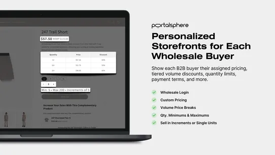 PortalSphere: Wholesale + B2B screenshot