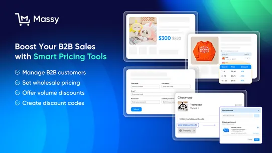 Massy Wholesale B2B Pricing screenshot