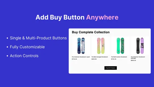 Bux: Buy Button Anywhere screenshot