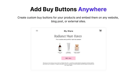Bux: Buy Button Anywhere screenshot