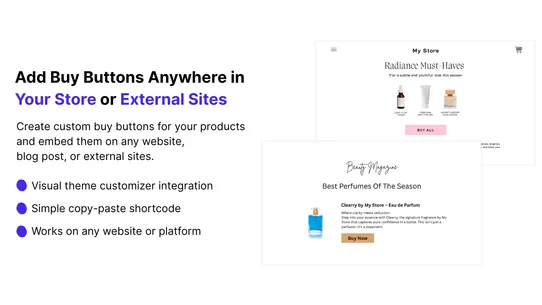 Bux: Buy Button Anywhere screenshot