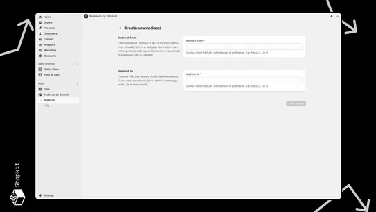 Shopkit Redirects screenshot