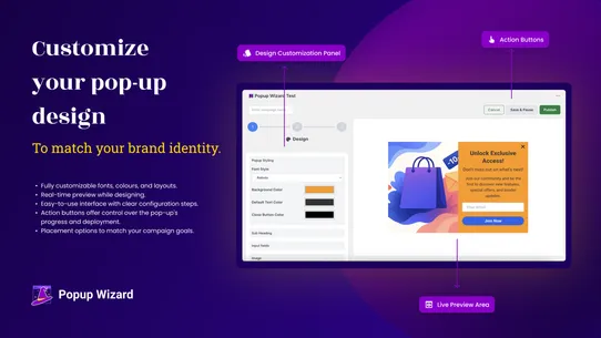 Popup Wizard screenshot