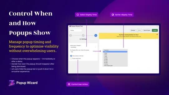 Popup Wizard screenshot