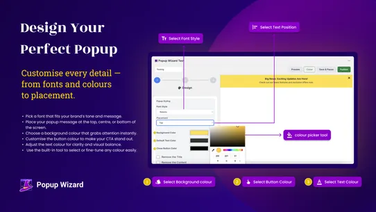 Popup Wizard screenshot