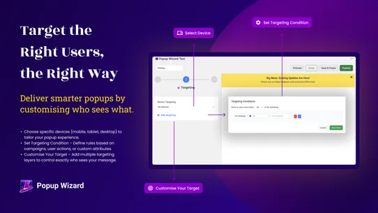 Popup Wizard screenshot