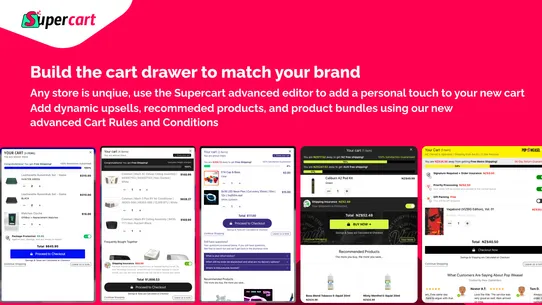 Supercart | Drawer &amp; Upsells screenshot