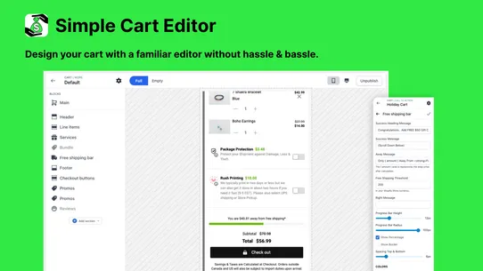 Supercart | Drawer &amp; Upsells screenshot