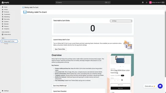 Sticky Add To Cart screenshot