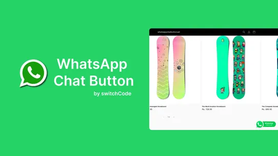 switchCode WhatsAppChat Button screenshot