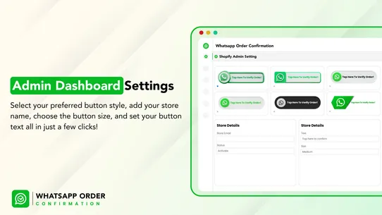 H3 WhatsApp Order Confirmation screenshot